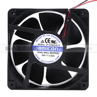 JAMICON JF1238B2HR-R 24V 0.32A 12CM 12038 2线 散热风扇