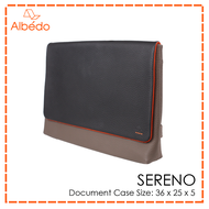 กระเป๋าเอกสาร/กระเป๋าคอมพิวเตอร์/กระเป๋าแล็ปท็อป/กระเป๋าโน๊ตบุ๊ค ALBEDO DOCUMENT CASE รุ่น SERENO - SR00699