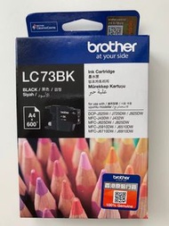 Brother ink (L) black (LC73BK) 打印機墨水 (大 黑色)