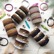 part 1 L.Erickson Ponytail Hair Tie (Thick Style) 1-25 Colors L. Erickson