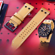 Luminox ใช้งานร่วมกับของแท้ หนัง สายนาฬิกา 26 มม.cowhide สําหรับ 1920 1925 1927 รุ่น Matte Finish Pi