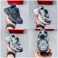 Children's V2K Sports Shoes Rotating Button Children's Shoes Breathable Anti-slip Retro Old Shoes Ca