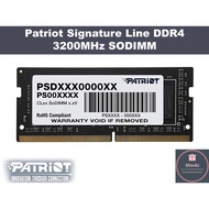 Patriot Signature Line 8GB / 16GB / 32GB DDR4 3200MHz SODIMM