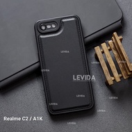 Realme C2 Realme C25 Realme C25s Realme C12 Realme C15 Realme C35 Realme C55 Case Pro Leather Black 