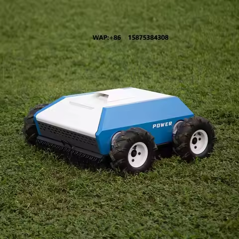 Yeoman EM400A Industrial Robotic Lawn Mower Remote Controlled 400mm/500mm Cutting Width Powerful Ele