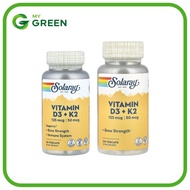 Solaray Vitamin D3 + K2