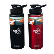 Outdoor Tumbler Drinking Bottle Go Solo Alü Camp Bottle 600ml