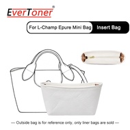 DuPont paper Organizers For Longchamp Epure Mini Bag Purse Insert Large Capacity Inner Bag Waterproo