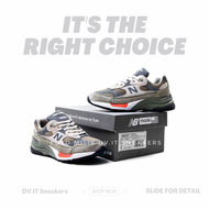 100% Sepatu Sneakers Olahraga Pria -newbalance-- 992 X WTAPS Olive Green Suede Ukuran 39 - 44 MADE I