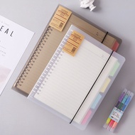 【 Ready Stock】Loose Leaf notebook dotted,Blank,grid,lined,cornell sketchbook diary planner journa