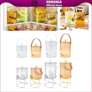 [SONONIA] Beverage Dispenser with Faucet Teapot Tap Equipped Beverage Dispenser Container