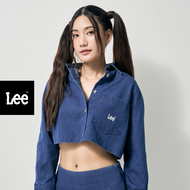 LEE เสื้อเชิ้ตแขนยาวผู้หญิง คอลเลคชั่น Lee Pink Crop รุ่น LE F324WSHLN42