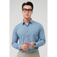 Merriman premium long-sleeved men's checkered shirt code THMOL456