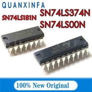 10PCS SN74LS374N SN74LS00N SN74LS181 DIP 74LS00 74LS374 74LS181 NEW chip in stock RKF3