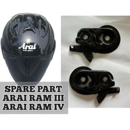 SPARE PART GEAR BASE ARAI RAM 3 RAM 4 SZ RAM MHR OF 518 TSR R4 GRACSHAW G818