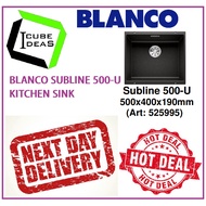 BLANCO SUBLINE 500-U STAINLESS STEEL SINK