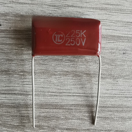 New CBB thin film metallized polyester capacitor 2.2uf 225K 250V pitch 27.5mm