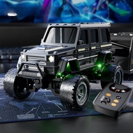 1:64 MINI RC G-wagon Carriage Climbing Car 4WD Off-road Vehicle Toy with Trailer Full Scale Remote C