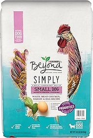 Purina Beyond Natural, High Protein Small Breed Dry Dog Food, Simply Chicken, Barley & Egg Recipe - 