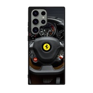 Casing Case Samsung Galaxy S23 S22 S21 S20 S10 S9 S8 FE Plus Ultra 5G Custom Ferrari S0279