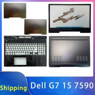 New For Dell G7 7590;Replacemen Laptop Accessories Lcd Back Cover/Bottom/Hinges With LOGO 03VYM4
