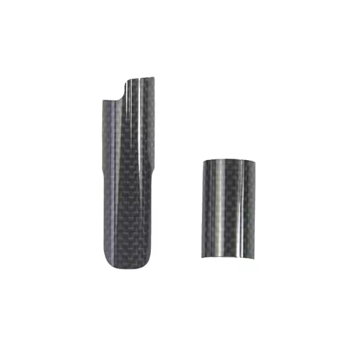 Aceoffix Folding Bicycle Carbon Fiber Chain Protector for Brompton Bike Rear Fork Protection Sticker