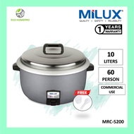 Milux 10L Commercial Electric Rice Cooker MRC-5200