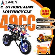 🇲🇾Ready Stock💥2-stroke 49cc Mini Motorcycle Party Race Sports car 49cc mini motorcycle sports car ga