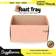 Toast Tray Toast Box/ Toast Tray Box Toast Toast Box/ Toast Cardboard/ Toast Bread Packaging/