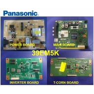 PANASONIC LED TV TH-L39EM5K Power Board Main Board TNP4G529 Inverter Board L390H1-1EE T-Con V390HJ1-