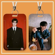 [Ready Stock] IU Byeon Woo-seok Merch Perfect Crown Keychain Photocard Holder Bus Card Sleeve