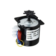 มอเตอร์ไฟฟ้า มอเตอร์ซิงโครนัส 60KTYZ มอเตอร์รอบช้า มอเตอร์เกียร์ 220V 2.5RPM 14W