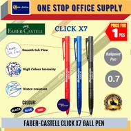 Faber Castell Click X7 / Ball Point Pen / 1422 Ball Pen / Click X Ball Pen / 0.7 Ball Pen / Office P