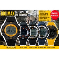 Caterpillar CAT Watches Digimax Sport Watch Original Men Jam Tangan Chronograph