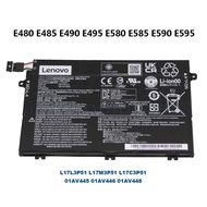 Notebook Laptop Battery For ThinkPad E480 E490 E580 E590 R480 ( L17M3P52 L17M3P51 01AV447 01AV446 01