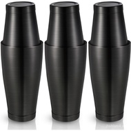 Sabary 6 Pcs Cocktail Shakers Professional Bar Shaker Boston Set Stainless Steel Martini Drink Mixer