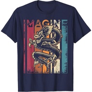 Shirt Imagine Dragon Vintage Cool Art T-Shirt Cotton Combed 24s: Comfortable, Stylish, and Premium Q