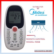 MIDEA AIRCOND REMOTE CONTROL R06B (FOR MIDEA REPLACEMENT)