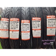 MAXXIS DIAMOND TYRE TUBELESS MA-3D NEW 60/80, 70/80, 70/90, 80/90, 90/80x17 TAYAR TIRE MOTOR MAXIS
