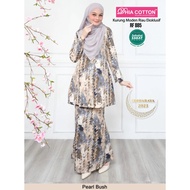 Baju Kurung Moden Riau Dhia Cotton (Design Raya 2023)