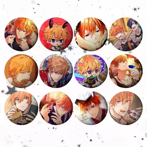 Cartoon O-Obey Me Beelzebub Anime For Clothes Anime Enamel Pin Cute Things Cartoon Cosplay Badges On