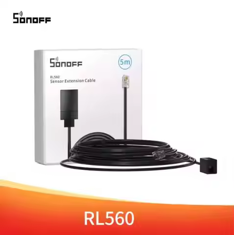 Sonoff RL560 5M Temperature and Humidity Sensor Expansion Line RJ9 4P4C Sensor Smart Home Assistant 