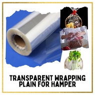 OPP TRANSPARENT WRAPPING HAMPER PLASTIC HAMPER PLASTIC HAMPER HIGH QUALITY HAMPER WRAPPER