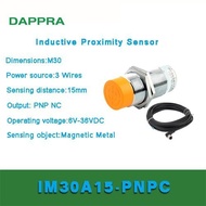 Fc88 M30 15mm NPN NC DC Connector Type Inductive Profit Sensor OC03