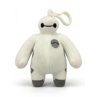 4 Inch Baymax Soft Plush Stuffed Toy Keychain Cartoon Backpack Zipper Ornament