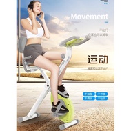 W-8&amp; XBIKEHome Exercise Bike Magnetic Control Pedal Bicycle Foldable Spinning Weight Loss Indoor Exercise Equipment NQEU