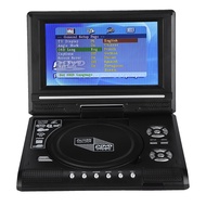 2022 7.8 Inch Portable HD Home Car Mobile DVD Player VCD CD MP3 DVD Player USB SD Cards RCA Cable Game 16:9 Rotate LCD