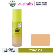 Kem Nền Australis Bắt Sáng Che Phủ Cao Màu Light Neutral 30ml