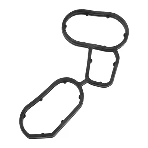 11427508970 Oil Filter Housing Gasket Seal Black Rubber Fit For BMW 1 3 5 Series X1 X3 E46 N43 N46