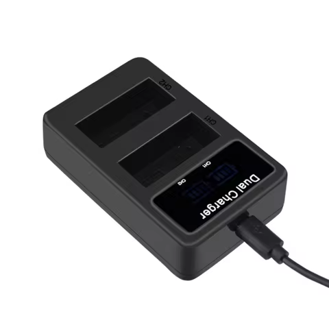 LP-E8 USB LCD Camera Battery Charger Dual Slot LPE8 Camera Accessories For Canon EOS 550D 600D 650D 